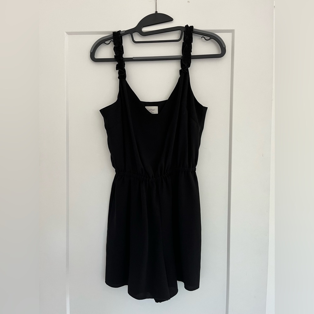 Black wilfred romper